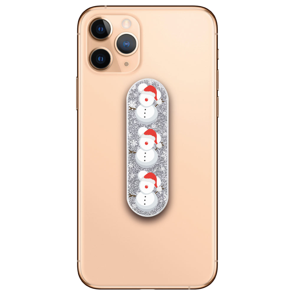 Snowball Mickey Glitter Phone Loop