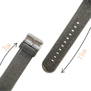 Cowgirl Black Glitter Smartwatch Strap