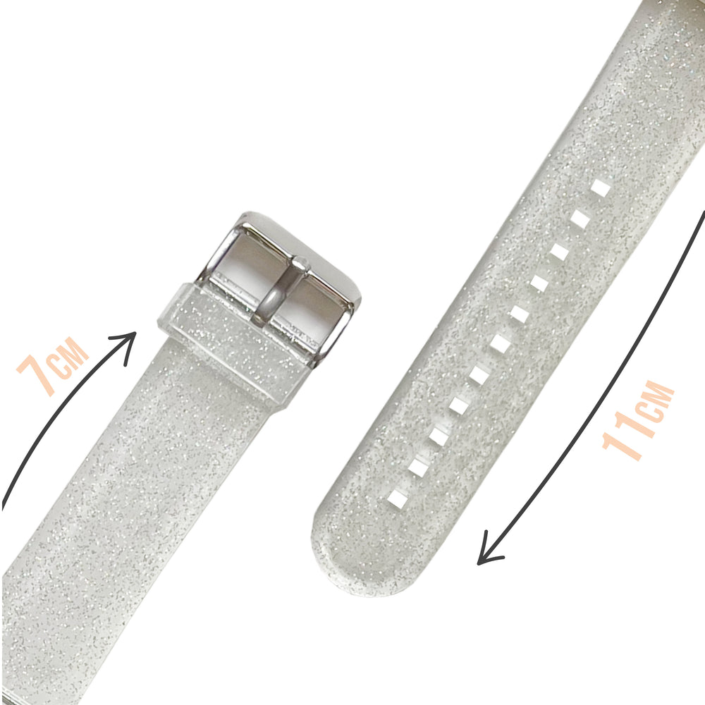 Gary The Gonk - Clear Glitter Smartwatch Strap – LoveCases