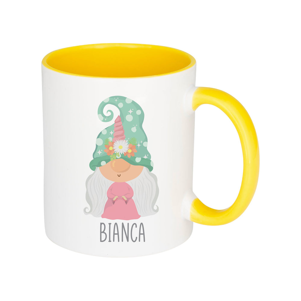 Personalised Miss Gonk White Mug