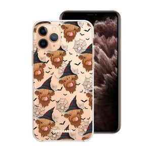 Hugo the Halloween Highland Cow Phone Case