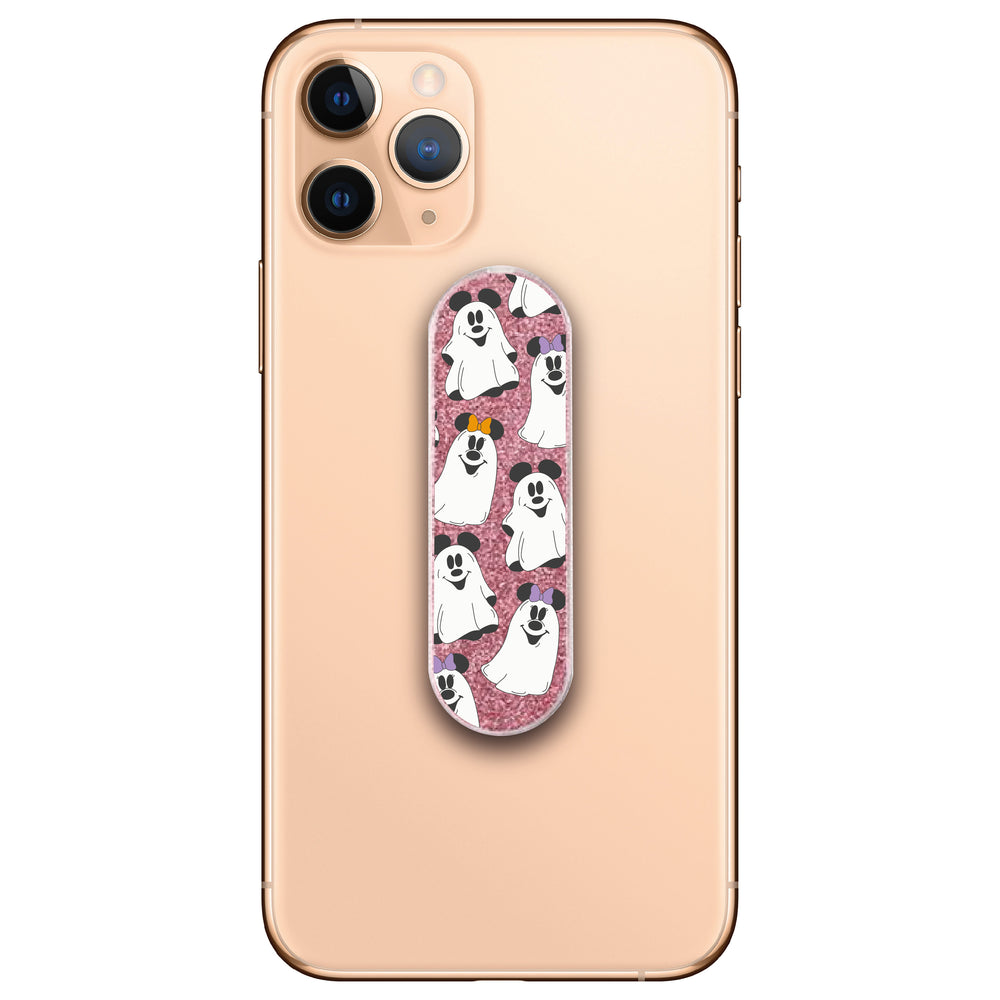 Haunted House Mouse Glitter Phone Loop