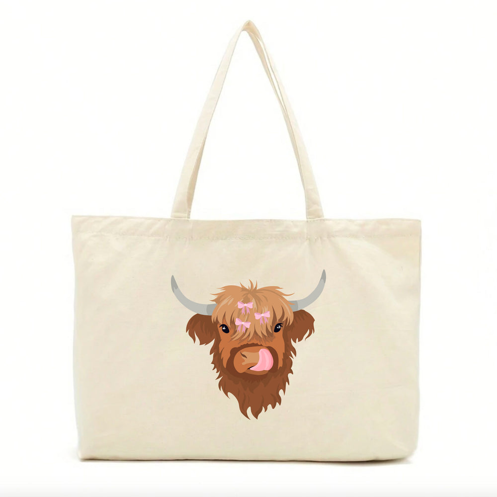 Connie the Highland Cow Tote