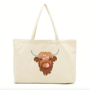 Connie the Highland Cow Tote