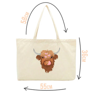 Connie the Highland Cow Tote