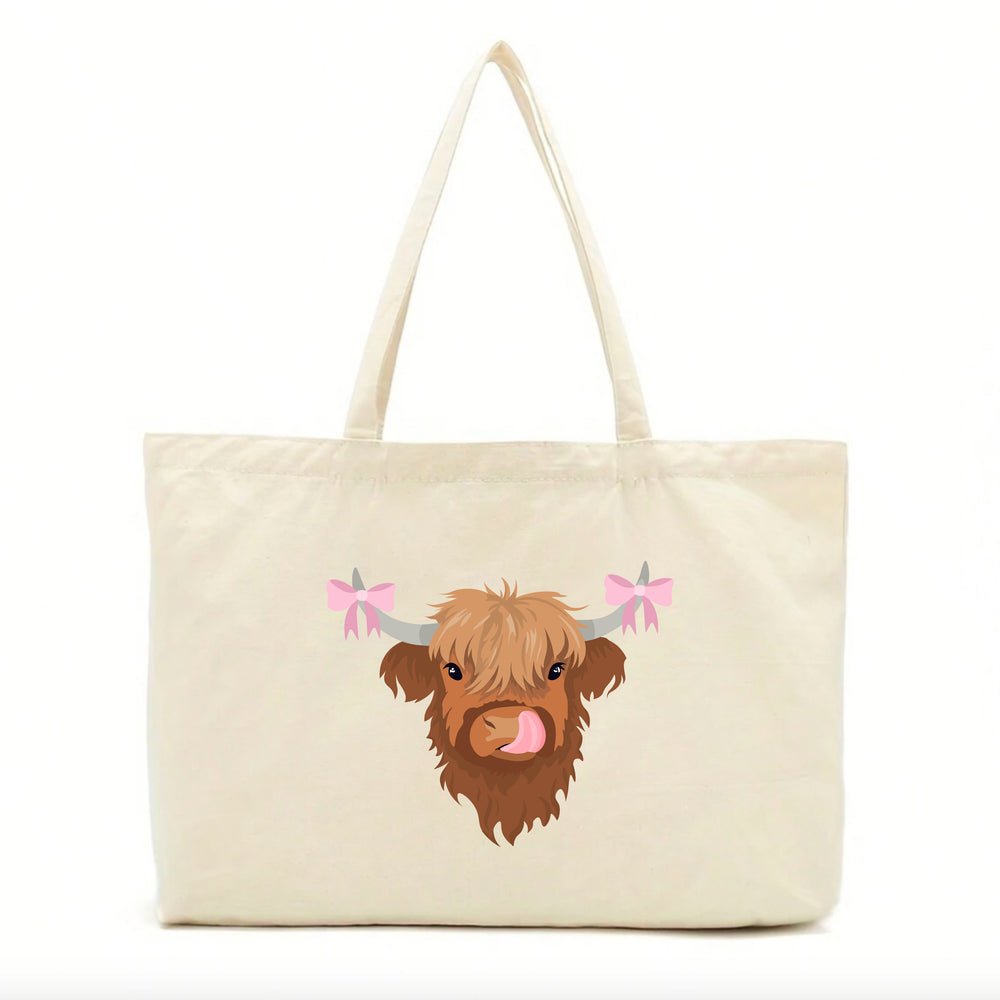 Bonnie the Highland Cow Tote