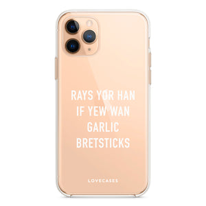 White Garlic Bretsticks Phone Case