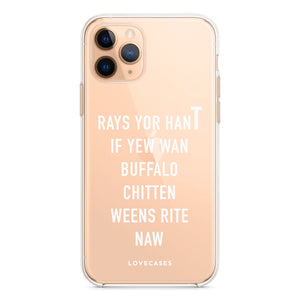 White Buffalo Chitten Weens Phone Case