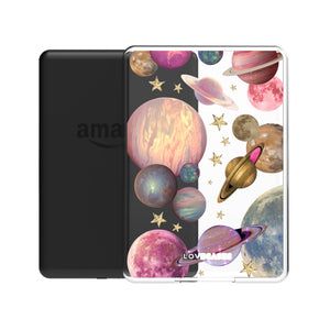 Planets Aesthetic Kindle Case