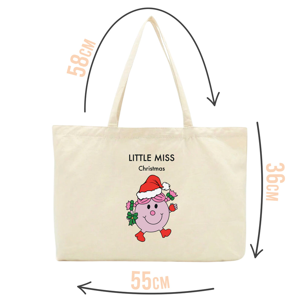 Little Miss Christmas Tote