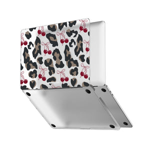 Cherry Leopard MacBook Case