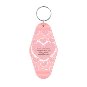 Don't Bring Me To Tears Motel Keyring