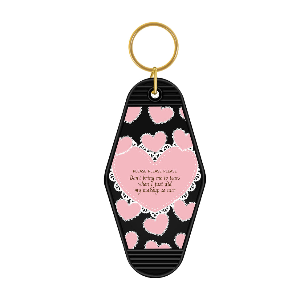 Don't Bring Me To Tears Motel Keyring