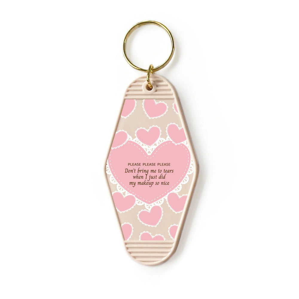 Don't Bring Me To Tears Motel Keyring