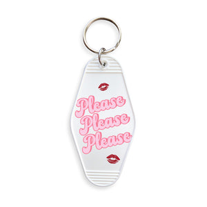 Please Please Please Motel Keyring