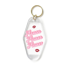 Please Please Please Motel Keyring