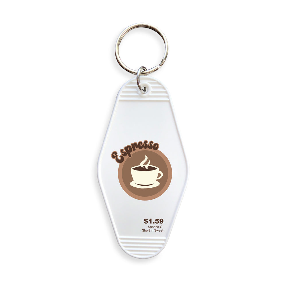 Espresso Motel Keyring