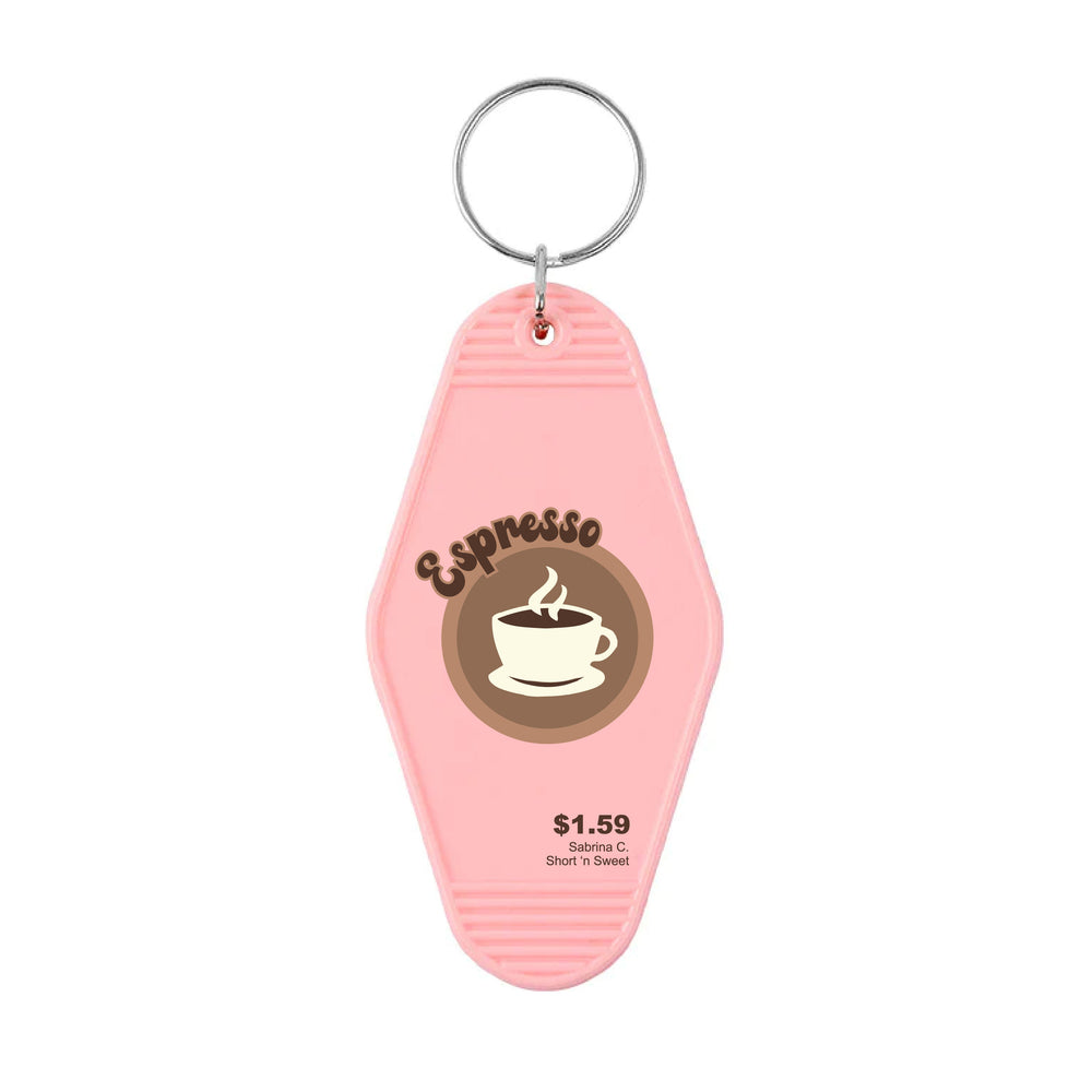 Espresso Motel Keyring