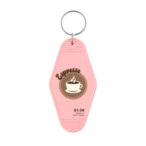 Espresso Motel Keyring