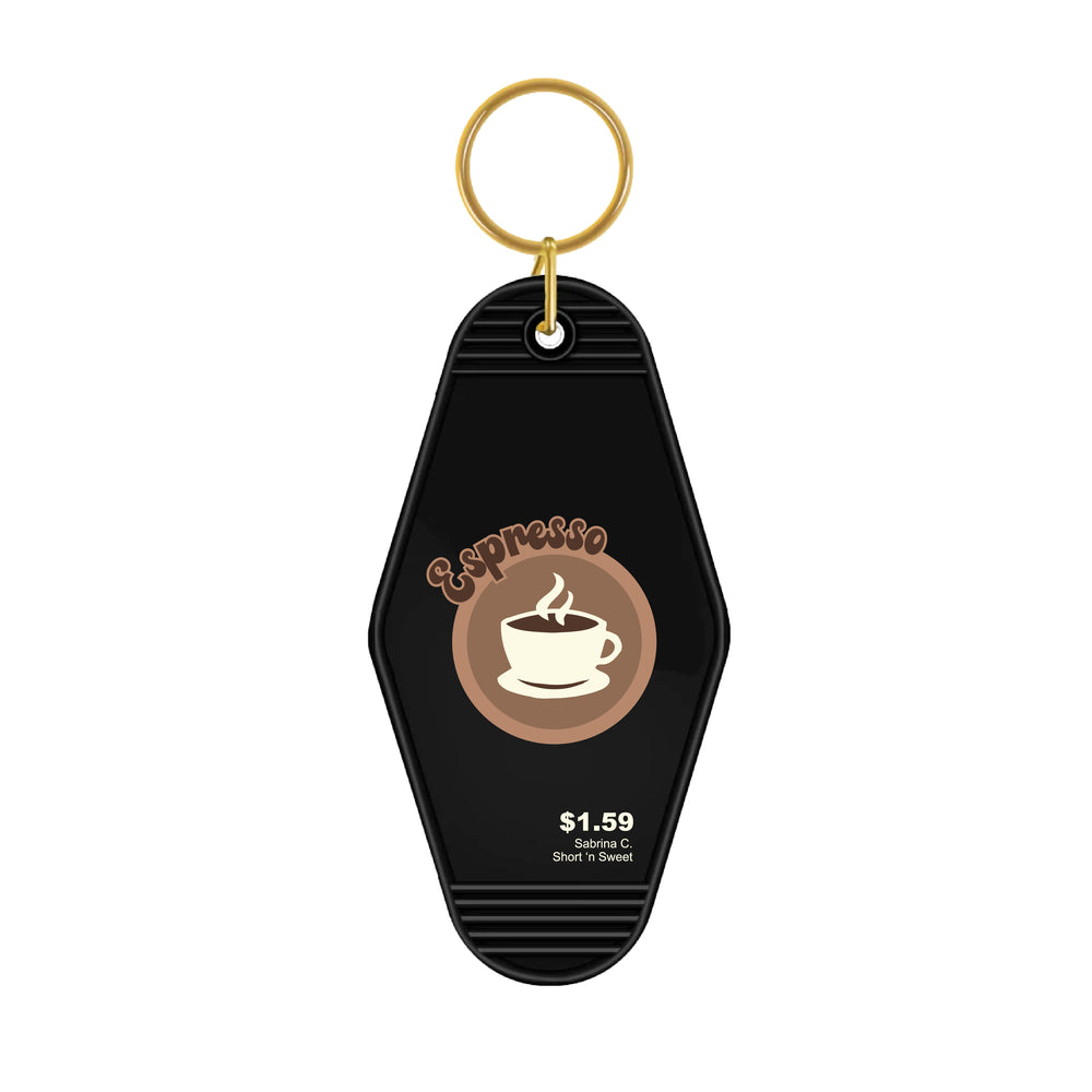 Espresso Motel Keyring