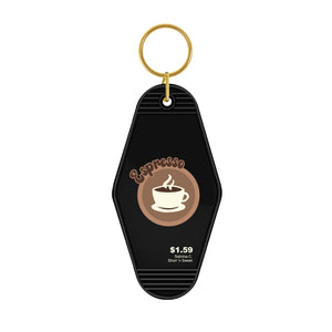 Espresso Motel Keyring