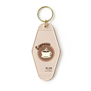 Espresso Motel Keyring