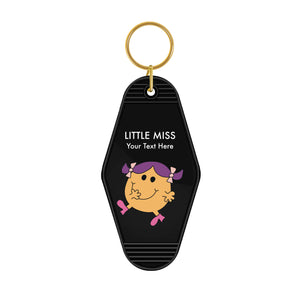 Personalised Little Miss Motel Keyring