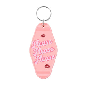 Please Please Please Motel Keyring