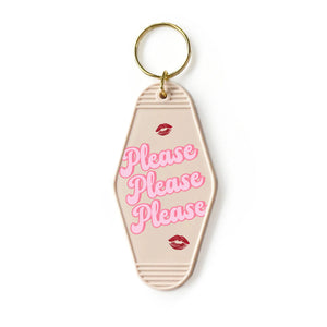 Please Please Please Motel Keyring