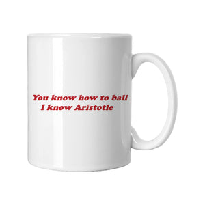 You Know How To Ball, I Know Aristotle Mug