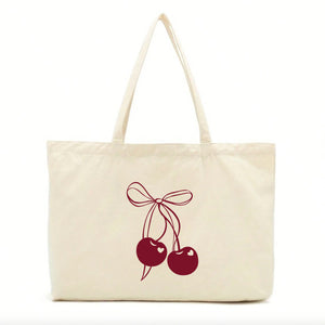 Cherry Coded Tote