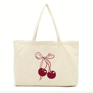 Personalised Cherry Coded Tote