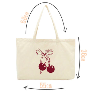 Personalised Cherry Coded Tote