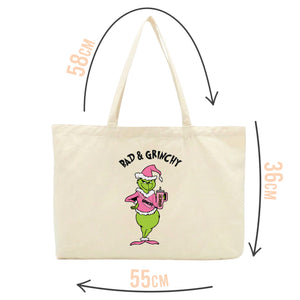 Bad & Grinchy Tote