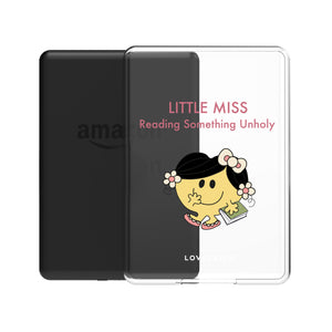 Little Miss Reading Something Unholy Kindle Case