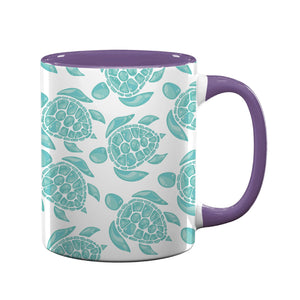 Sea Turtles Pattern Mug