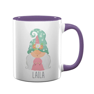 Personalised Miss Gonk White Mug