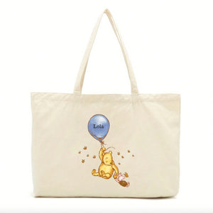 Personalised Vintage Winnie The Pooh Tote