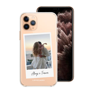 Personalised Polaroid Photo Phone Case