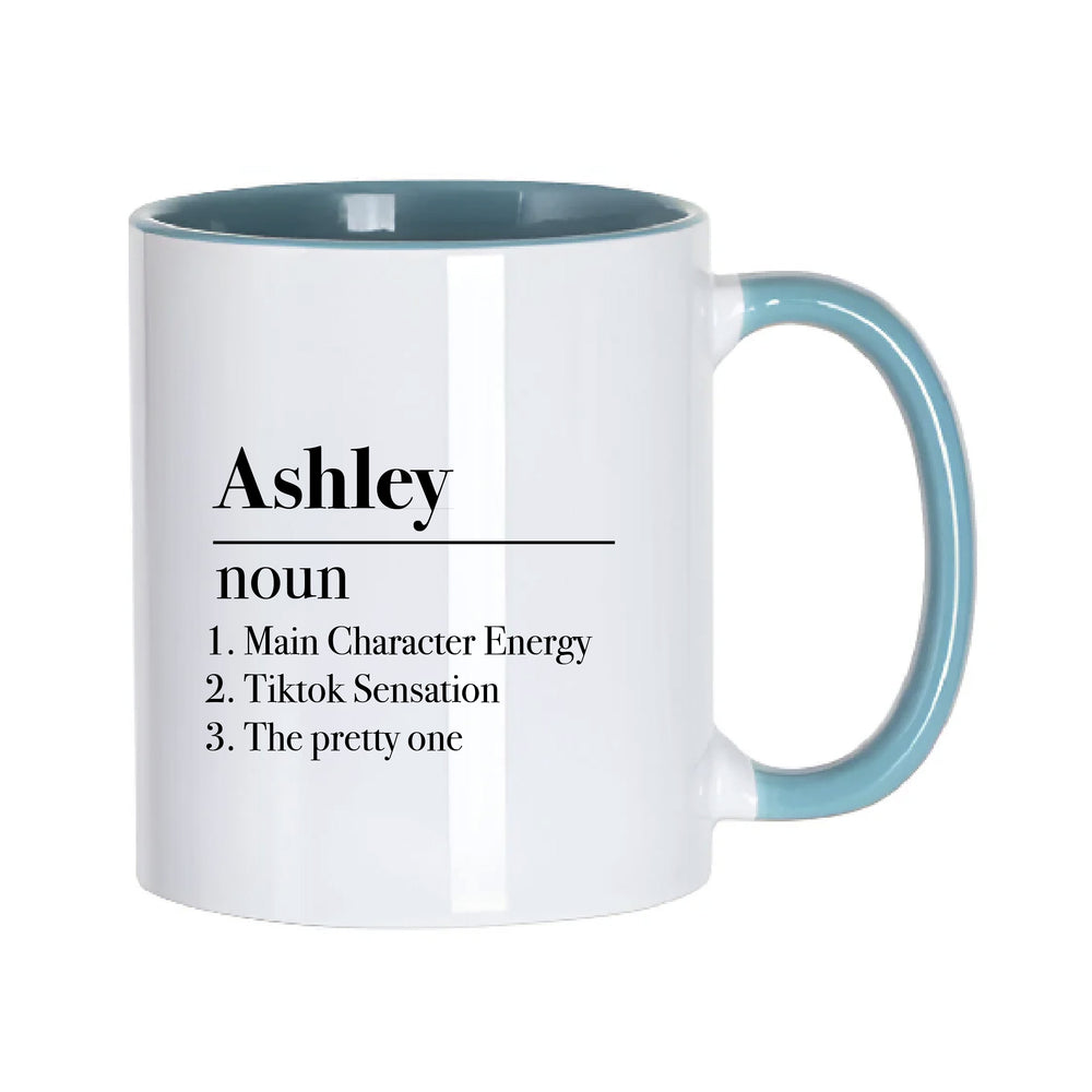 Personalised Name Definition Mug