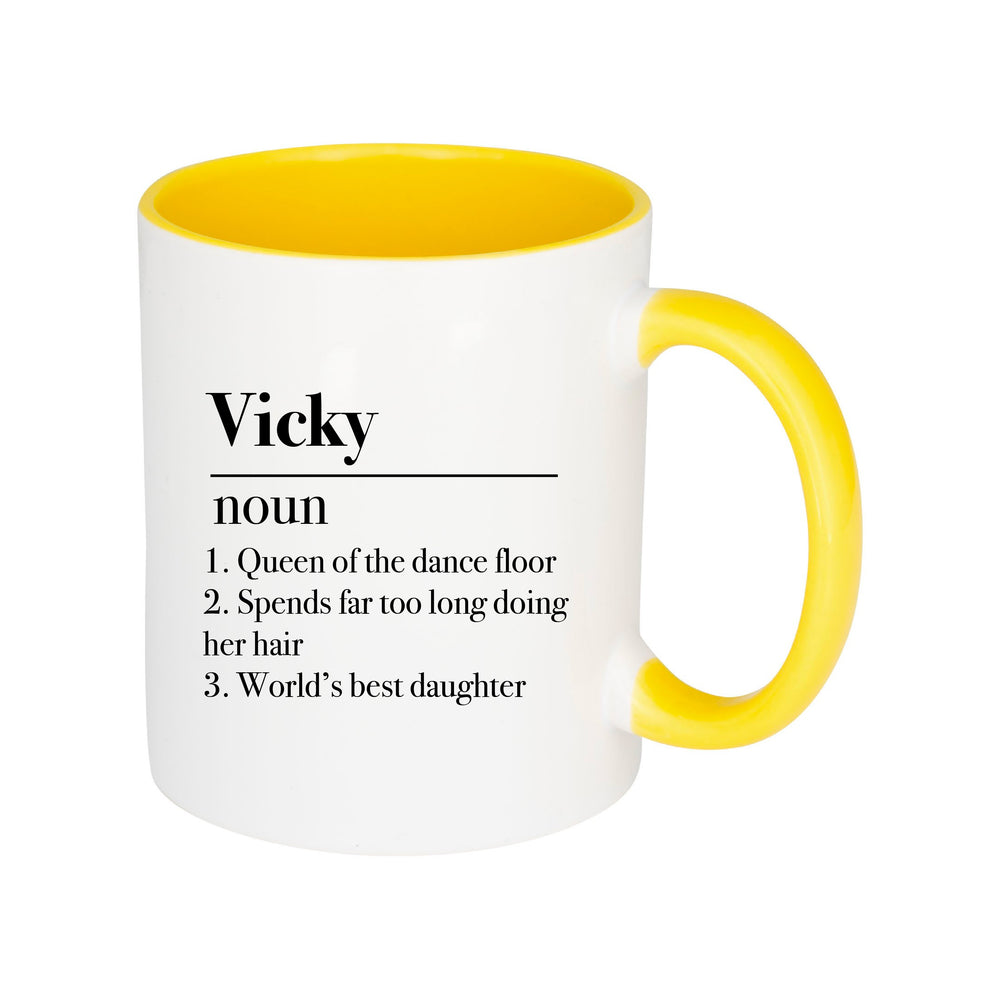 Personalised Name Definition Mug