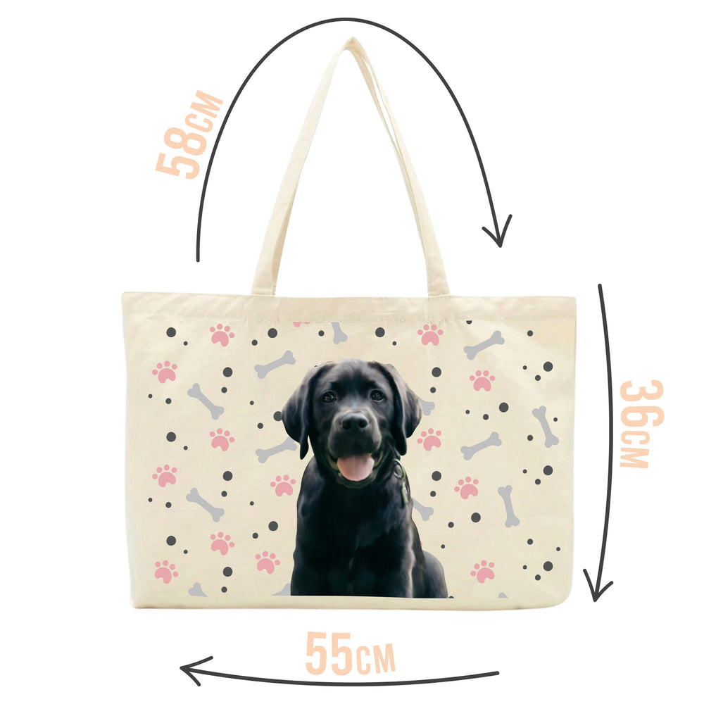 Personalised Pet Portrait Tote