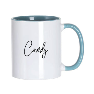 Personalised Script Mug