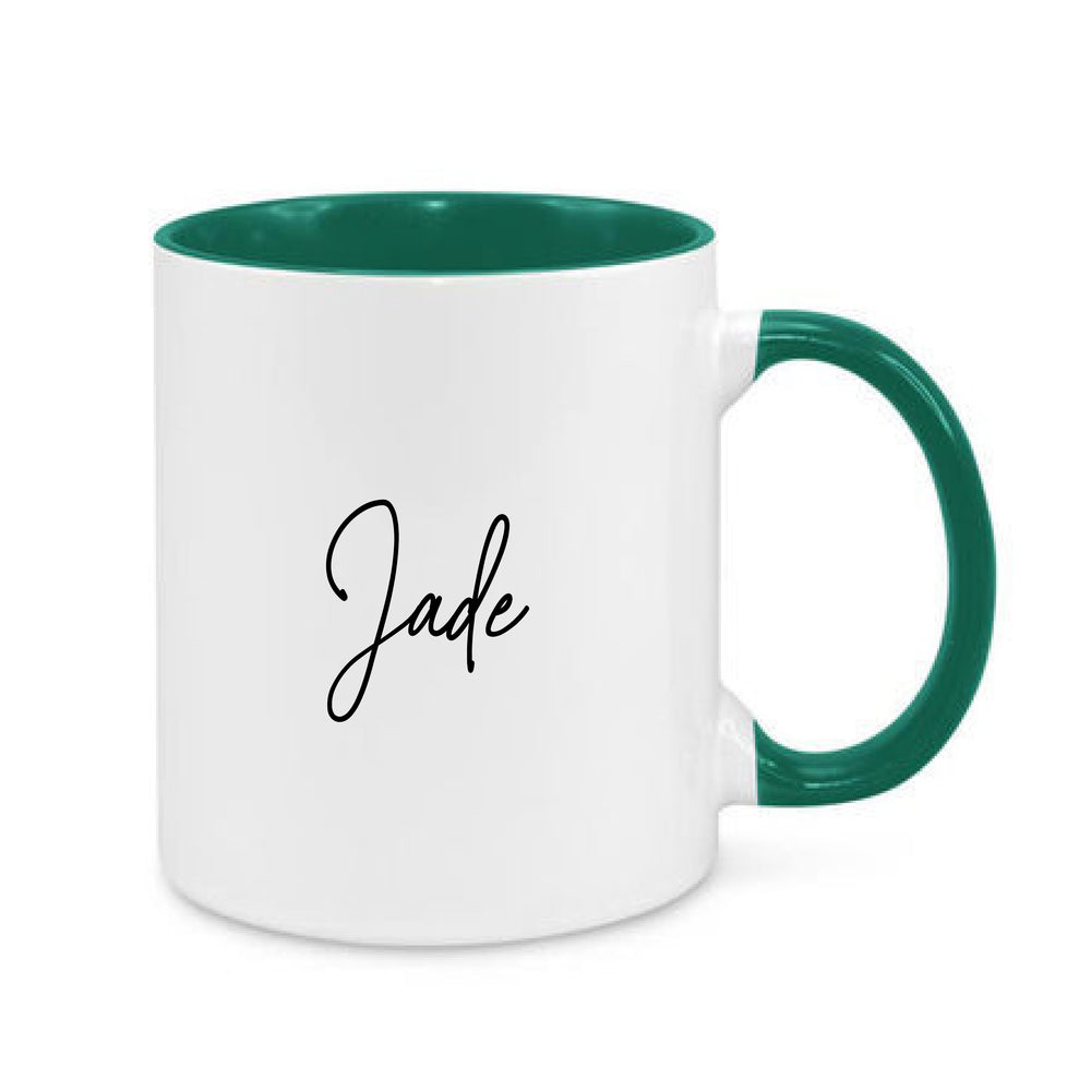 Personalised Script Mug