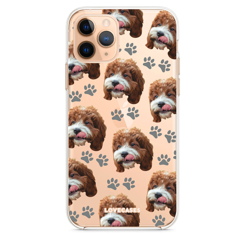 Personalised Pet Portrait Pattern Phone Case