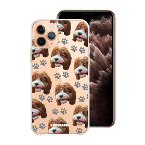 Personalised Pet Portrait Pattern Phone Case