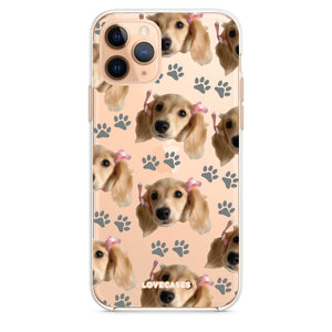 Personalised Pet Portrait Pattern Phone Case