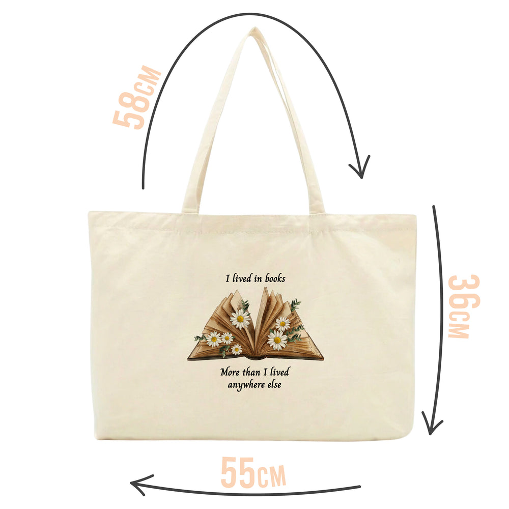 I Lived In Books Tote