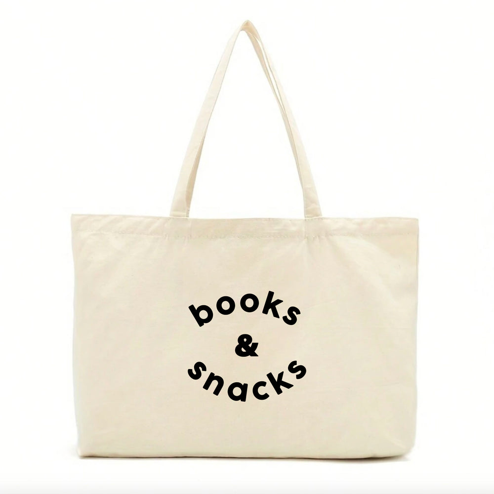 Books & Snacks Tote