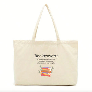 Booktrovert Tote